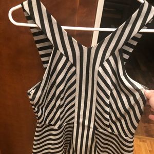 Sexy Striped Sleeveless Top size 1